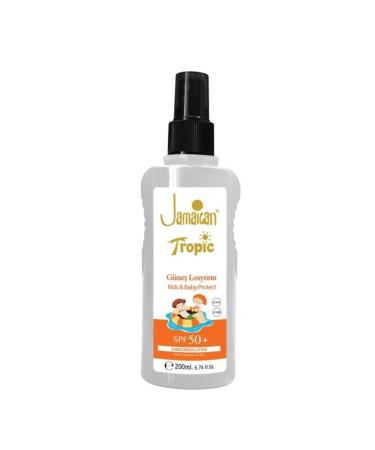 Jamaican Tropic Factor 50 Children's Sunscreen Lotion Spf 50 Jamaican Tropic