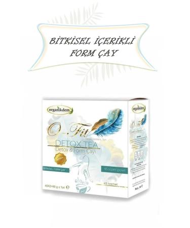 Organikdem O-fit Detox Tea (form Tea) 45x2 90g. 45 Filter Bags