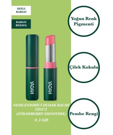 YADAH Tinted Lip Moisturizer 03 Strawberry Smoothie-4.3g