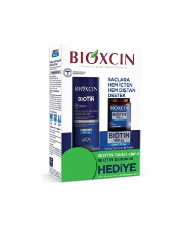 Bioxin Bioxcin Biotin 5000 mg Zinc 15 mg Alana Biotin Shampoo 300 ml
