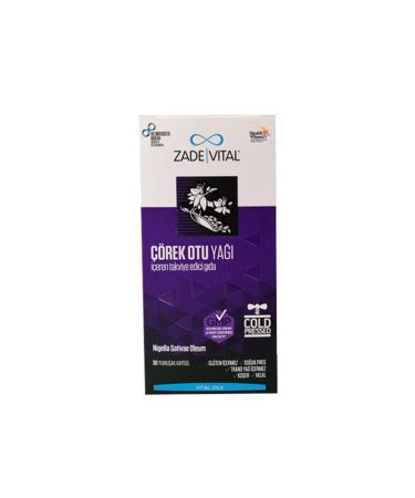 Zade Vital Zadevital Black Cumin Oil 30 Capsules