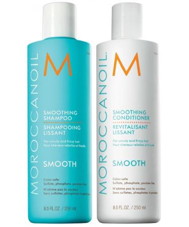 Moroccanoil Smoothing Soothing Shampoo 250ml + Cream 250ml Set of 2