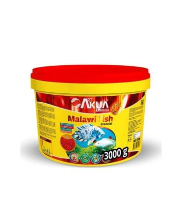 Artakua Malawi Cichild Fish Granulate Fish Food 3 Kg. 0.8-1.5 Mm