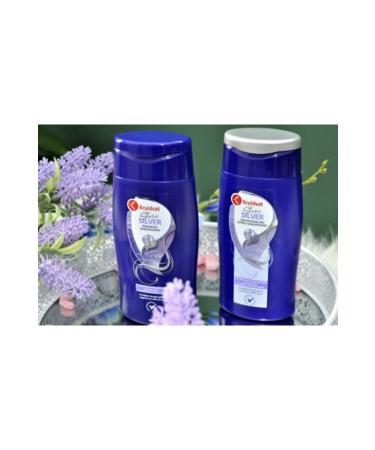 Kruidvat Silver Shine Shampoo 300 Ml And Conditioner 300 Ml Hair Care Set For Dyed Hair