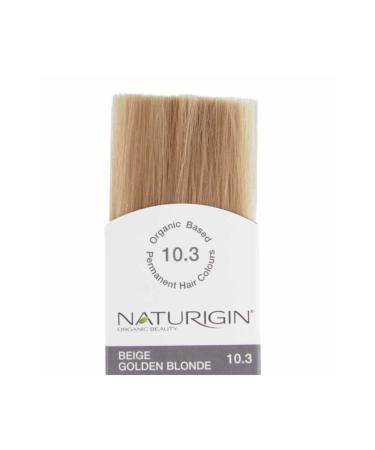Naturigin Organic Hair Dye 10.3 Golden Blonde - Buy Online on GoSupps.com