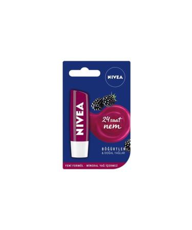 NIVEA Blackberry Lip Care Cream 4.8 gr 4005900309594