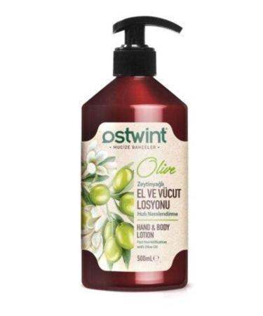 Ostwint Olive Oil Hand Face and Body Lotion 500 ml