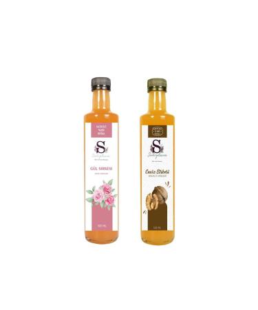 Suheylaana Natural Rose Vinegar 500 Ml And Natural Walnut Vinegar 500 Ml