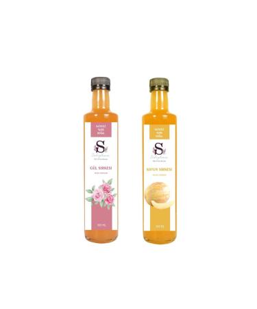 Suheylaana Natural Rose Vinegar 500 Ml and Melon Vinegar 500 Ml