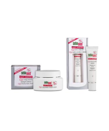 Sebamed Q10 Anti-Aging Cream 50 Ml - Q10 Anti-Aging Eye Contour Cream 15 Ml