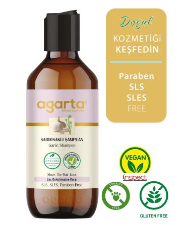 Agarta Natural Shampoo Garlic 400 Ml - Buy Online on GoSupps.com