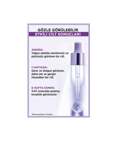 L'Oreal Paris Revitalift Filler 1.5% Pure Hyaluronic Acid Anti-Wrinkle Serum 30 Ml - Buy Online on GoSupps.com