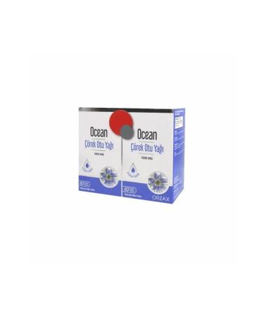 Ocean Orzax Black Cumin Oil 1000mg 60 Capsules Buy 1 Get 1 Free