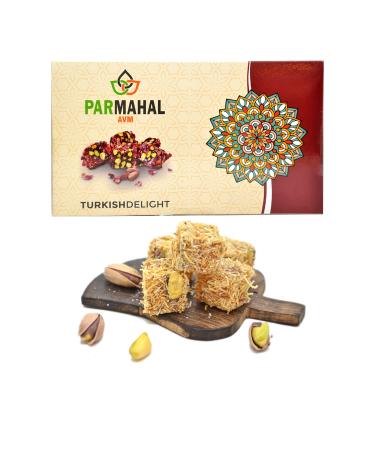 ParmahalAVM Kadayifli Pistachio Double Roasted Turkish Delight 500gr