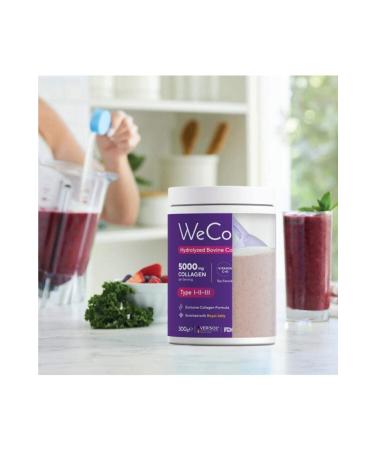 WECOLLAGEN Powder 5000 Mg Collagen Type 1-2-3 Royal Jelly Biotin 0 Pure And Natural Dietary Supplement 30 Days - Buy Online on GoSupps.com