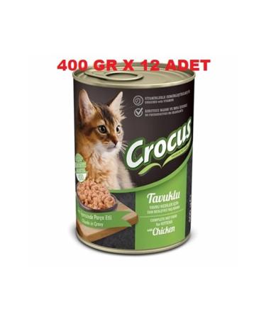 Crocus Young Cat Chicken Wet Food 400g X 12