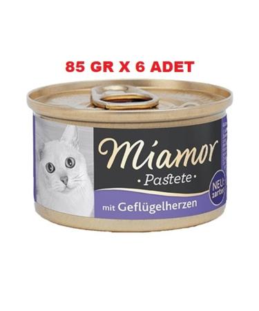 Miamor Pastete Hearty Cat Canned Food 85 GX 6
