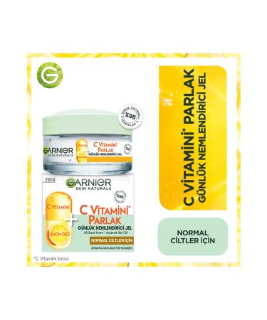 Garnier Vitamin C Radiant Daily Moisturising Gel 50ml. - Buy Online on GoSupps.com