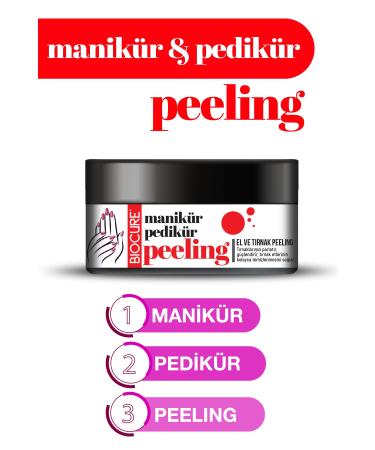 Biocure Fast Manicure & Pedicure Peeling 1 Minute Nail Care
