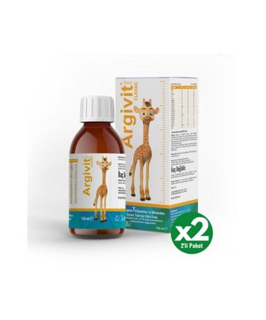 Argivit Classic Multivitamin Syrup 2 Pack