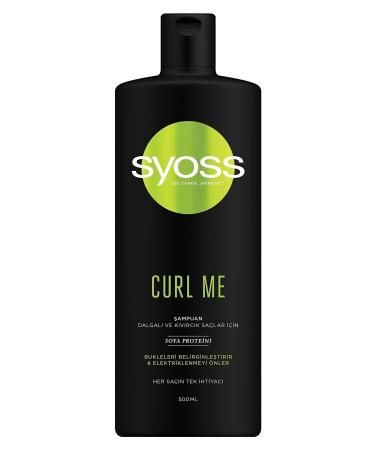 Syoss Curle Me Shampoo For Wavy And Curly Hair 500 Ml - Buy Online on GoSupps.com