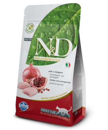 & D Nd Grain Free Chicken Pomegranate Cat Food 1.5 Kg