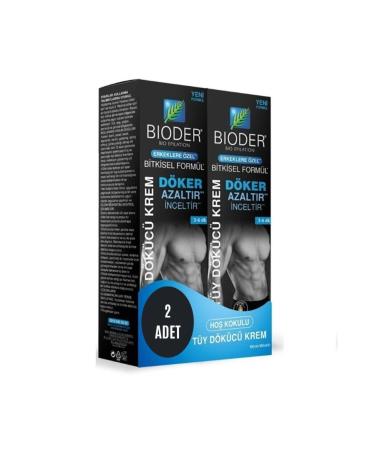 BIODERM Men Sensitive Hair Removal Cream 100 + 100 Ml