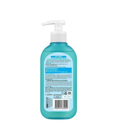 Garnier Pure Clean Anti-Oily and Anti-Imperfection Cleansing Gel 200ml -lws - Buy Online on GoSupps.com