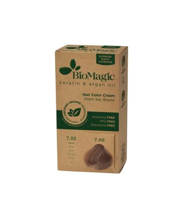 BioMagic Natural Hair Dye Blonde No: 7.00