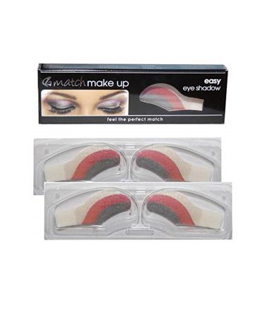 Match Easy to Apply 3 Color Eyeshadow Color No:2 1 Pack Eyeshadow