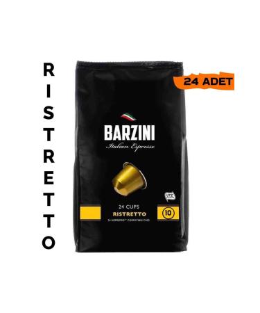 Barzini Ristretto Coffee Capsules 24 Pieces