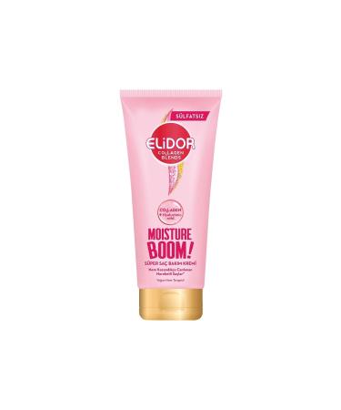Elidor Collagen Blends Sulfate-Free Super Hair Conditioner Moisture Boom Intensive Moisture Therapy 170 Ml