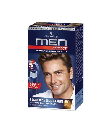 Schwarzkopf Brand: Men Perfect Hair Dye Light Brown 50 50 Ml Category: Hair Dye