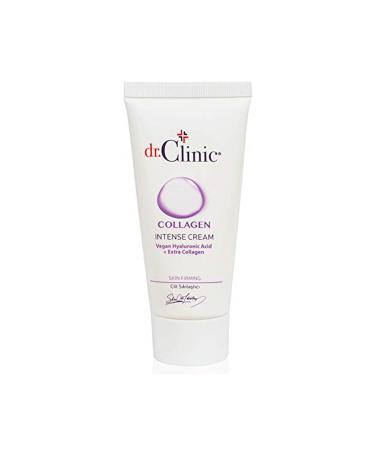 Dr. Clinic Dr.clinic Intense Collagen Cream | Collagen Intense Cream | Vegan Hyaluronic Acid Organic Argan Oil