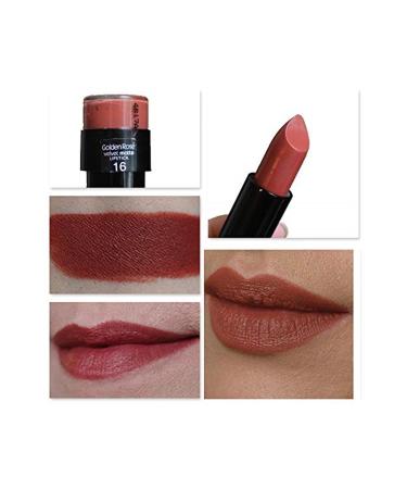 Golden Rose Velvet Matte Lipstick No:16 1 Pack - Buy Online on GoSupps.com