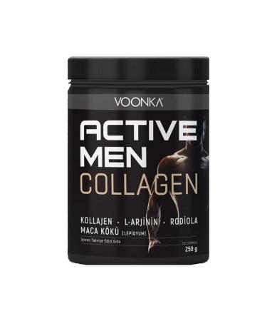 Voonka Collagen Active Men Powder Green Apple 250 gr