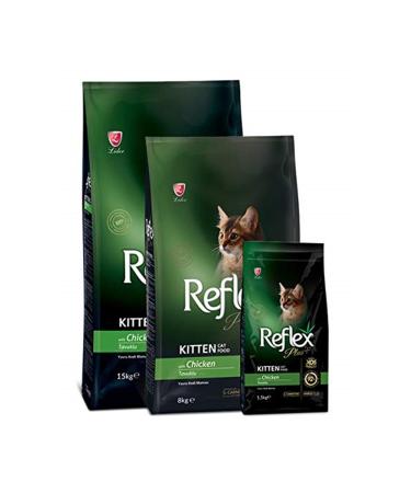 Reflex Plus Chicken Meat Kitten Cat Food 1.5 kg - Buy Online on GoSupps.com