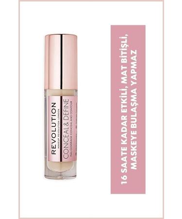 Revolution Conceal Define 16 Hour Matte Finish Concealer No: C5 654123