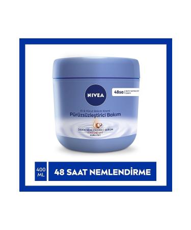 NIVEA Hand and Body Smoothing Care Cream 400 Ml X 2 Pieces - Buy Online on GoSupps.com