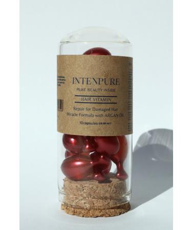 intenpure Miraculous Care Oil for Damaged Hair Hair Vitamin 10 Capsules - Buy Online on GoSupps.com