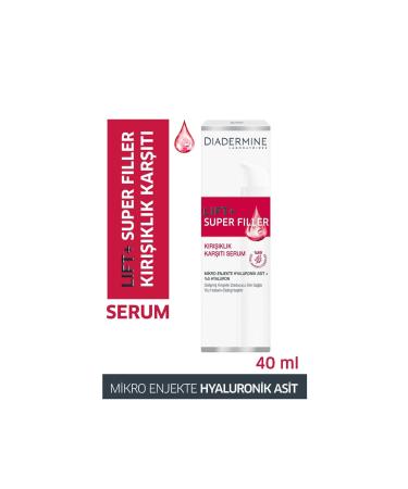 Diadermine Lift + Super Filler Perfect Smoothing Anti-Wrinkle Natural Serum 40 Ml