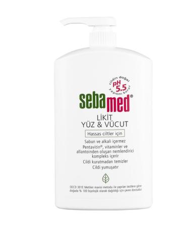 Sebamed Liquid Face and Body Cleansing Gel 1000 Ml