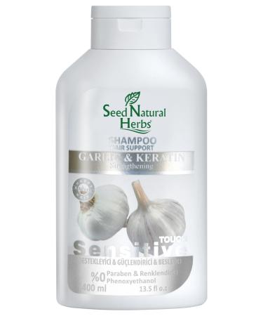 Seed Natural Herbs Garlic And Keratin Shampoo 400 Ml 8681137004011