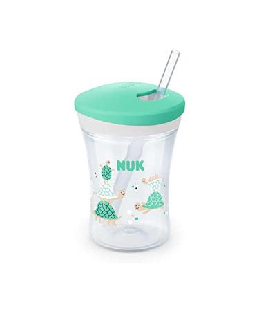 Nuk New Action Cup Evo Non-Stick Cup Water Bottle 230ml Green