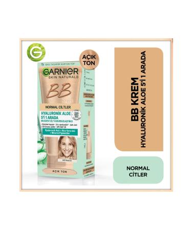 Garnier BB Cream - 5 Effect Miraculous Moisturizer Spf 15 Light Tone - 50 ml - Buy Online on GoSupps.com