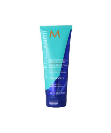 Moroccanoil Color Care Blonde Perfecting For Blonde Lightened Gray Hair Shampoo 200 Ml Onrness Cosmetic