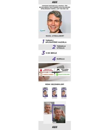 Just For Men Touch Of Grey Hair Dye Medium Brown T-35 Onrness Cosmetic - Buy Online on GoSupps.com