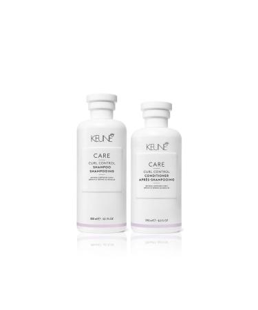 Keune Curl Control Shampoo 300ml & Curl Control Conditioner 250ml Special for Wavy Hair (Set of 2)