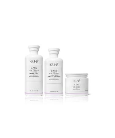 Keune Curl Control Shampoo 300ml & Curl Control Conditioner 250ml & Curl Control Mask 200ml(3pack)