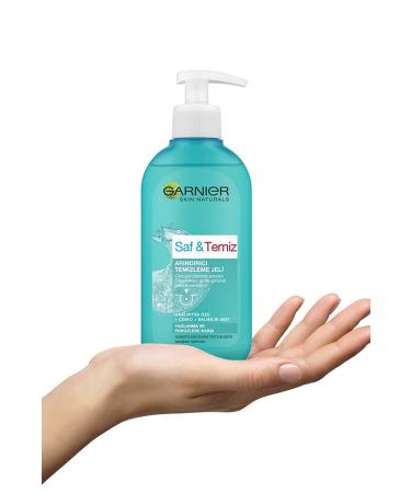 Garnier Pure Clean Anti-Oily and Anti-Imperfection Cleansing Gel 200ml -lws - Buy Online on GoSupps.com